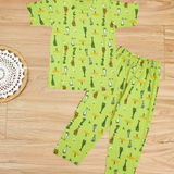 Giraffe Kids Coords (Unisex) - Half Sleeve T-Shirt and Full Pant