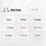 Blue Diamond | Girls Frock