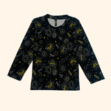 Happy New Year Kids Coord Set (Unisex) - Full Sleeve T-Shirt and Full Pant