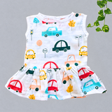 Muslin Back Button Frock - Stop Stop