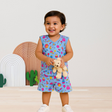 Party Rush Jabla Set | Sleevelelss Jabla Co-ord Set