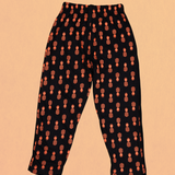 Pineapple Print Kids Coords (Unisex) - Half Sleeve T-Shirt and Full Pant