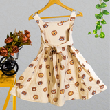 Cute Simba - Sleeveless Cotton Frock