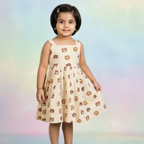 Cute Simba - Sleeveless Cotton Frock
