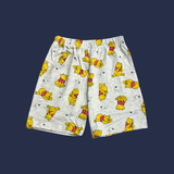 Winnie the Pooh Disney Print Kids Sleeveless T-Shirt Shorts Set (Unisex)