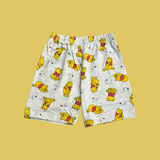 Winnie the Pooh Disney Print Kids Sleeveless T-Shirt Shorts Set (Unisex)