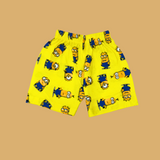 Yellow Minion | Kids Shorts Coords Set (Unisex)